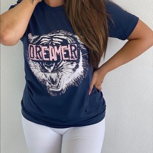 DREAMER TIGER TEE-NAVY